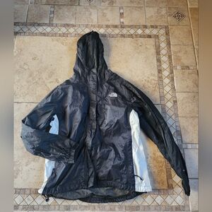 The North Face Black and Gray Windbreaker